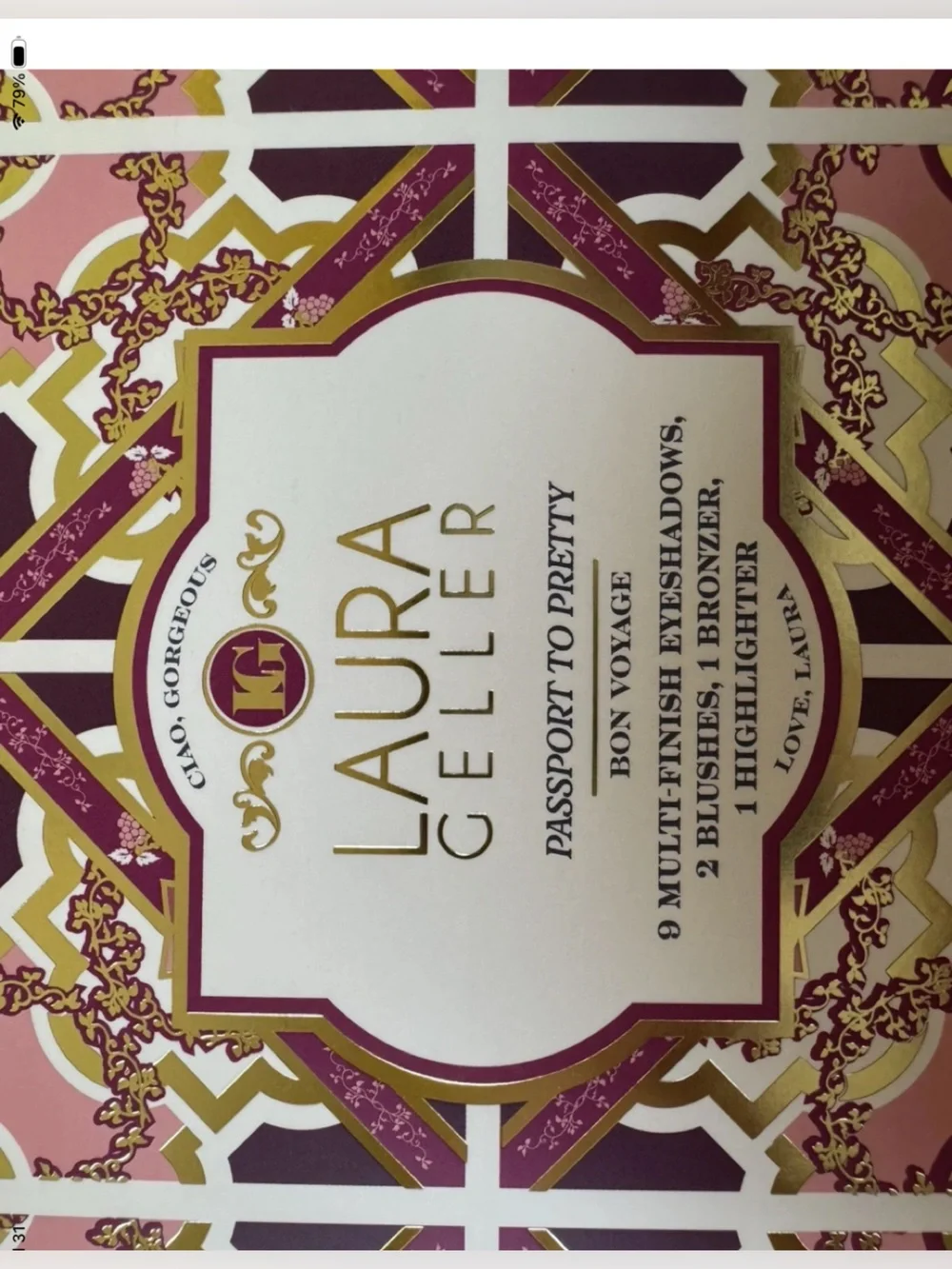 Laura Geller Passport to Pretty Neutral Eyeshadow Palette - Warm Neutrals & Gold
